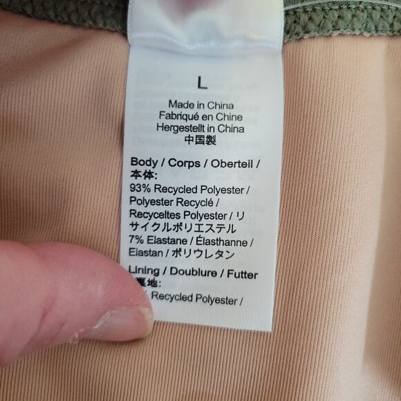 NWT J.Crew Textured Curved Waist Cheeky Bikini Bottom Beach Vacation Size L - Picture 6 of 6